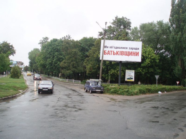 Щит 6x3,  перекрёсток ул.Олимпийская-ул.Шевченко