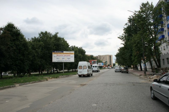 Щит 6x3,  пр.Грушевського(між вул.Уральська-вул.Драй Хмари)