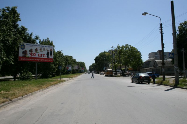 Щит 6x3,  пр.Грушевського(вул.Північна-вул.Червоноармійська)