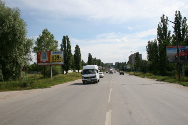 Щит 6x3,  перехрестя Хмельницьке шосе та вул.Чехова