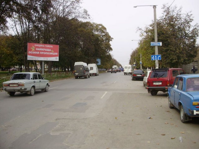 Щит 6x3,  пр. Грушевського, навпроти “Брокбізнесбанку”