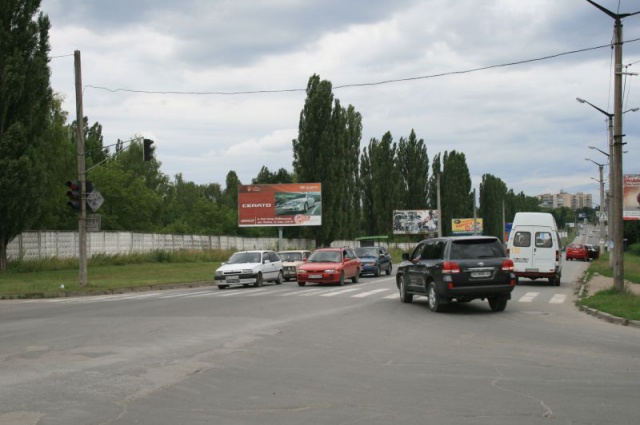Щит 6x3,  перехрестя Хмельницьке шосе та вул.Чехова