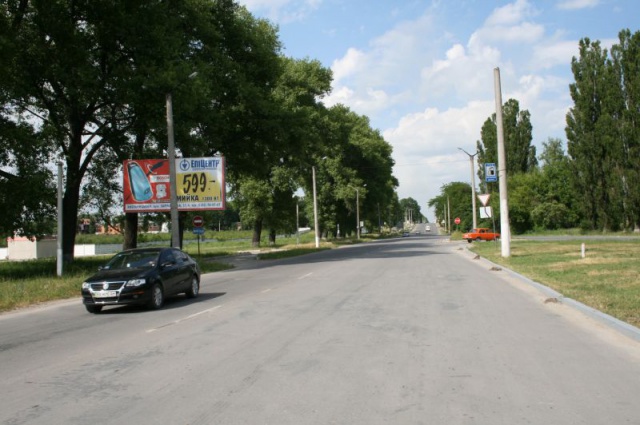 Щит 6x3,  розвилка Хмельницьке шосе та пр.Грушевського