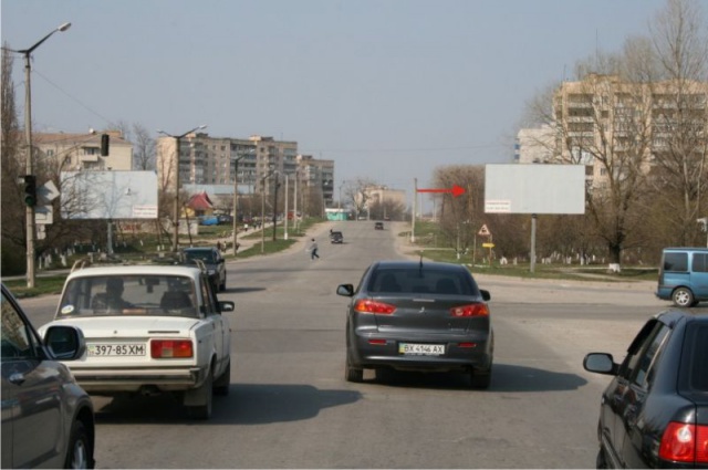 Щит 6x3,  перехрестя Хмельницьке шосе та вул.Чехова