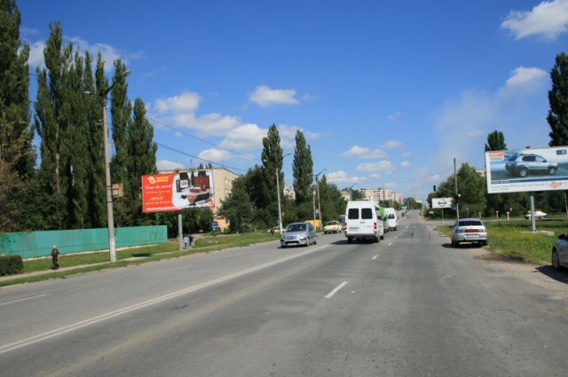 Щит 6x3,  перехрестя Хмельницьке шосе та вул.Чехова