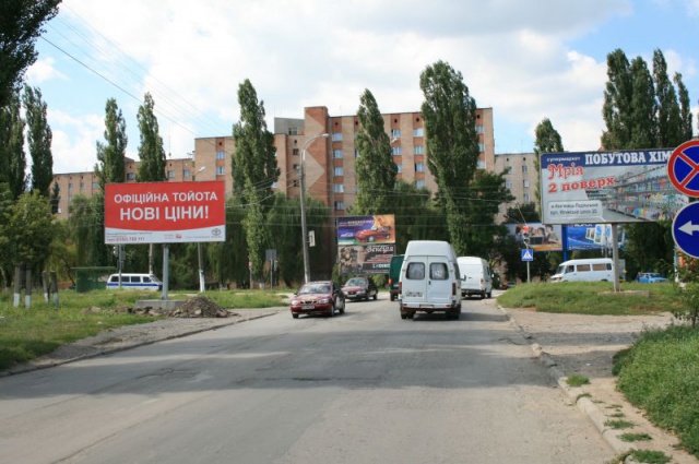 Щит 6x3,  перехрестя вул.Чехова та Нігинське шосе