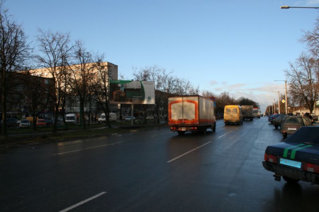 Щит 6x3,  пр.Грушевського (між вул. Соборна та вул.Д.Галицького)Вілен