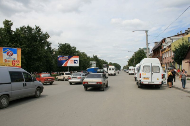 Щит 6x3,  пр.Грушевського (між вул. Соборна та вул.Д.Галицького)